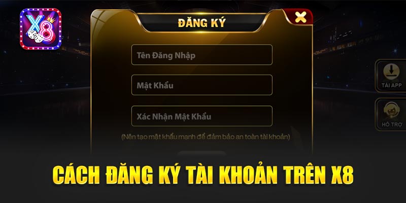 X8 - Cổng Game X8 Đỉnh Cao Giftcode Hàng Ngày Tặng 199k 15 Cách Đăng Ký Tài Khoản Trên X8