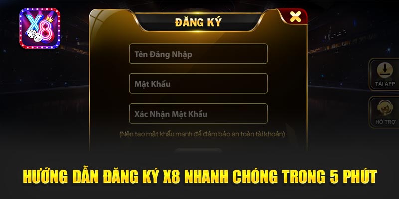 Đăng Ký X8 2 Hướng Dẫn Đăng Ký X8 Nhanh Chóng Trong 5 Phút